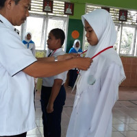 Pagi Lantik Pramuka Penggalang, Siang MTsN Pangkep Buka Kegiatan Ekstrakurikuler