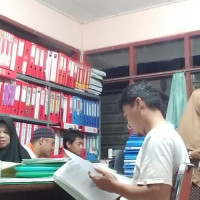 201 Guru/Pengawas Madrasah Kemenag Soppeng Siapkan Data Dukung Review Tukin