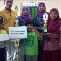 MI Pergis Ganra Juara Umum Porseni X PP Yasrib Lapajung