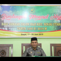 Kepala KUA Kec.Sinjai Utara Imbau JCH untuk Serius ikut Bimbingan Manasik