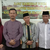 H. Huzaemah Terpilih Menjadi Ketua Forum Kakan Kemenag se Sulsel