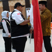 Didampingi 5 Petugas, 447 JCH Kloter 5 Diberangkatkan ke Arab Saudi