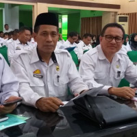 Rakor Triwulan III Kanwil Sulsel, Kakan Kemenag Tana Toraja sampaikan realisasi Anggaran 