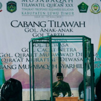 Finalis Qari Mujawad Enrekang Mempersembahkan Yang Terbaik