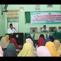 Plh. Kakankemenag Sinjai Buka Binwin Angkatan I  