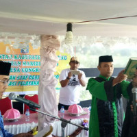 Penyuluh KUA Marioriwawo Didaulat Jadi Rohaniwan Pelantikan Aparat Desa