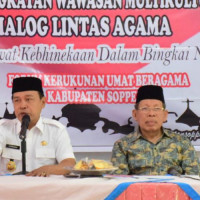 Temu Bina Damai : FKUB Soppeng Dialog Lintas Agama