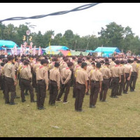 MA PP. Nurul Falah Sabet Juara Umum II Pada Perkemahan Pramuka