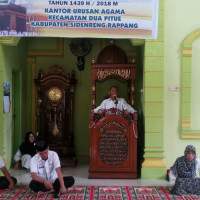 Kakan Kemenag Sidrap Membuka Pendampingan Bimbingan Manasik Haji Tk. Kec. Dua Pitue dan Pitu Riase