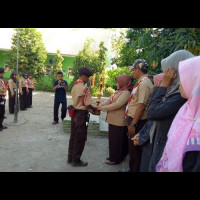 Penyambutan Sekaligus Serah Terima Hasil Perkemahan Pramuka Pangkalan MTsN 1 Bulukumba