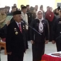 .M.ZAHIR R MENJADI ROHANIAWAN PELANTIKAN PEJABAT Â SETDA  Â 