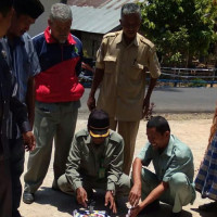 Kemenag Sinjai Ukur Arah Kiblat Masjid dan Mushalla secara gratis