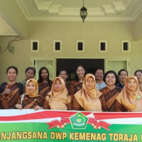 Anjangsana DWP Kantor Kementerian Agama Kabupaten Toraja Utara: Dalam Damai Dan Kasih Merangkul Pend