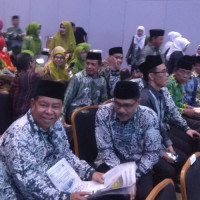 Para Pejabat Kemenag Makassar Menghadiri Pelantikan Pengurus Wilayah NU Sulsel