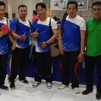 Tim Tenis Meja Makassar Kalahkan Tim Kanwil dengan Rubber Set