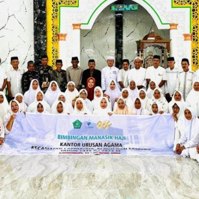 Bimbingan Manasik Haji Kecamatan Lappariaja Ditutup dengan Sukses